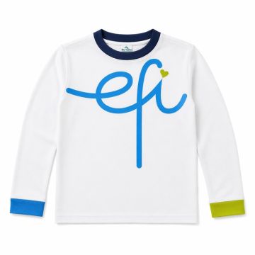 Camiseta infantil manga larga